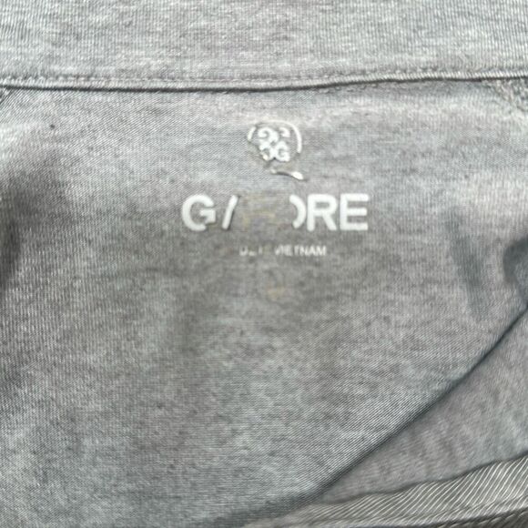 G/FORE Men's M Heather Grey Luxe Staple Midlayer G4MS21K79 Quarter Zip Gray - Picture 7 of 10